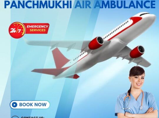 Take Panchmukhi Air Ambulance Services in Kolkata