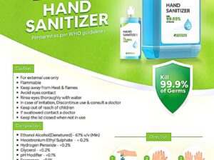 SANITIZER AT LOW COST
