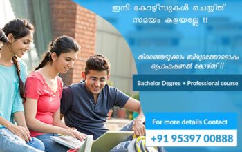 Professional course with a bachelor degree
