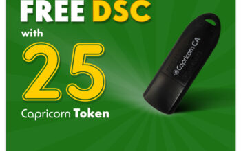 Buy Capricorn CA USB Token for DSC Just Rs.99