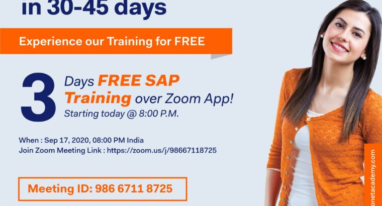 SAP Training Institute in Trivandrum